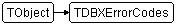 TDBXErrorCodes