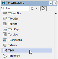 TEdit on ToolPalette for FireMonkey.png