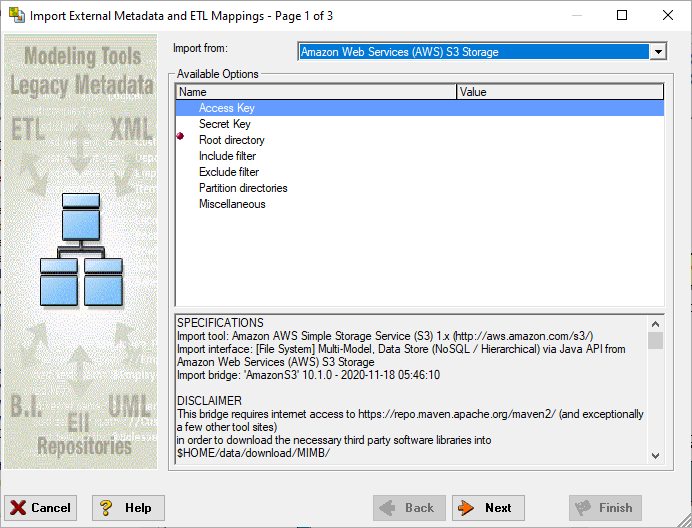 ERDA 190 Import External Metadata.png