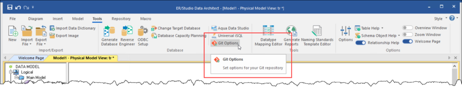 203 Git Integration - Git Options Button.png