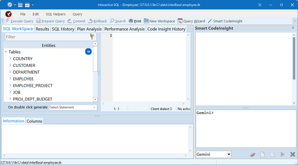 Isql main window.png