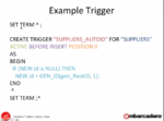 Introduction to Triggers