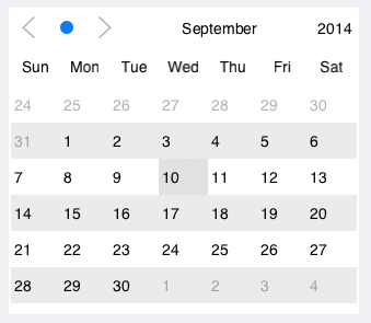 Fichier:TCalendarStyled.png