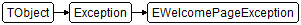 EWelcomePageException