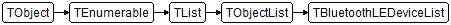 TBluetoothLEDeviceList