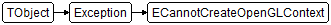 ECannotCreateOpenGLContext