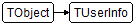 TUserInfo