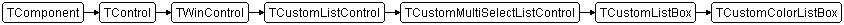 TCustomColorListBox