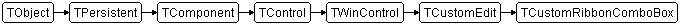 TCustomRibbonComboBox