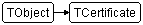 TCertificate