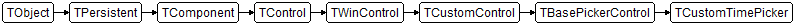 TCustomTimePicker