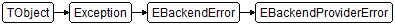 EBackendProviderError