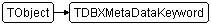 TDBXMetaDataKeyword