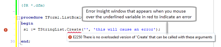 Fichier:Error Insight Delphi.png