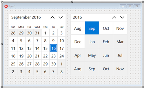 VCL Calendar Controls