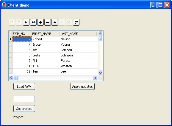 TutorialInterbase-MC-ClientAppRunningTable.png